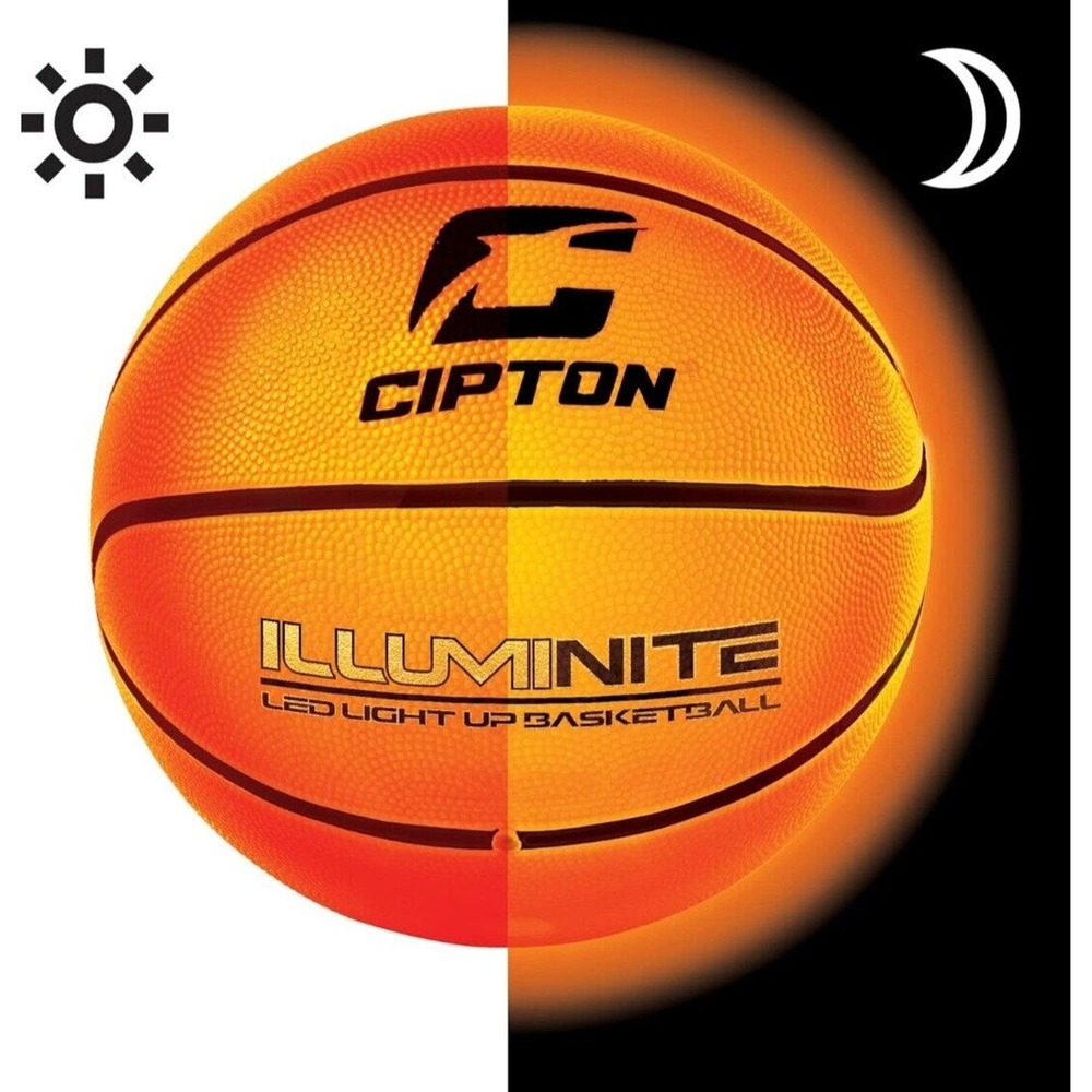 Cipton Offical Basketball LED Light Up with Needle